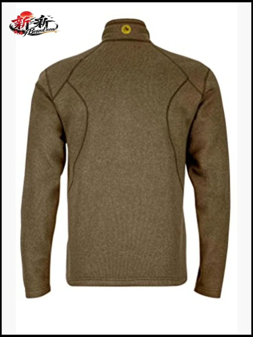 Men's Drop Line 1/2 Zip Pullover Sweater Fleece Jacket Lightweight
